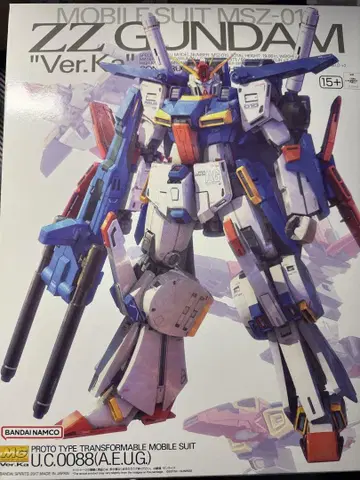 MG ZZ 건담 ver.ka 미사용 새상품