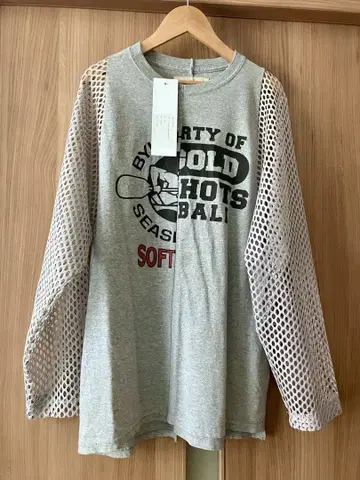 새상품 77circa 메쉬 리메이크 티셔츠 베이스볼 정가 31900