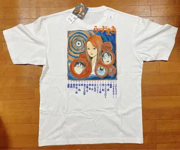 유니클로 UT 이토 준지 우즈마키 화이트 L 사이즈 미착용