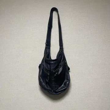 00's unknown 가죽 숄더백 y2k 스터드