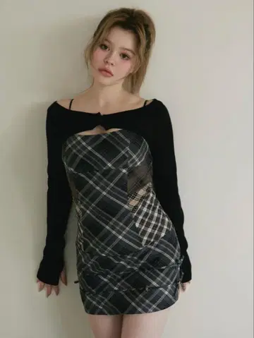 Aine set mini dress andmary M 사이즈