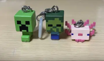 Minecraft 캐릭터 키링 3세트