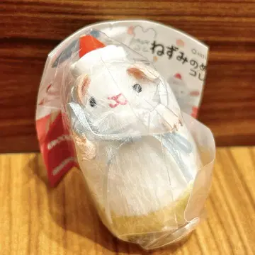 쥐 봉제 인형 & 기구 컬렉션 2 가챠 숏 케이크