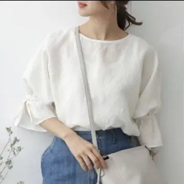 어반 리서치 DOORS 린넨 캔디 슬리브 풀오버