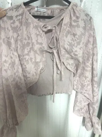 OLIVE des OLIVE 가디건 슬리브리스 세트