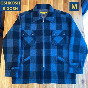 OshKosh B'Gosh 체크 무늬 커버올 M 사이즈