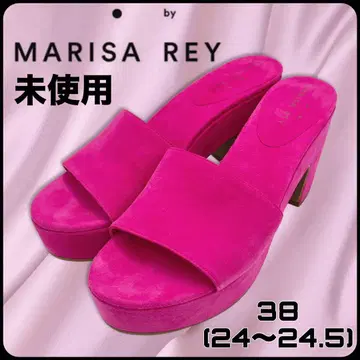 정가 24,000엔 [MARISA REY] 미사용 플랫폼 샌들 24