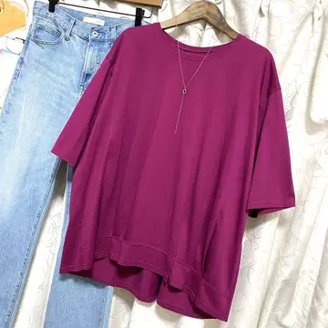 [새상품급] MISSEL 미제르 *넉넉한 턱 티셔츠