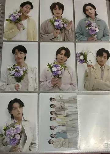 BTS membership gift 포토 카드