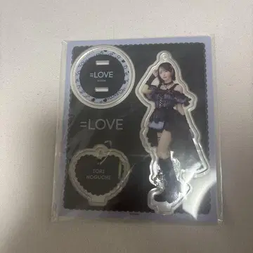 =LOVE 노구치 이오리 아크릴 스탠드 블랙 의상 2025 투어
