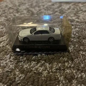 교쇼 1/64 닛산 스카이라인 25GT ER34 R34 서클 K 땡스