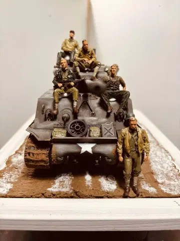 1/35 미군 M4A3E8 샤먼 이지에이트