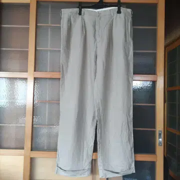 90년대 노티카 와이드 린넨 팬츠 드레이프 배기 힙합 B계