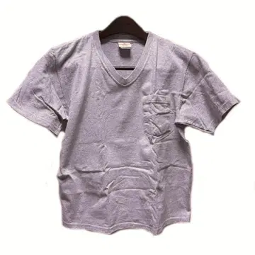 USA 제 Goodwear V넥 티셔츠 그레이 M