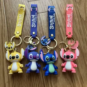 Disney 릴로 앤 스티치 전원 집합 키링