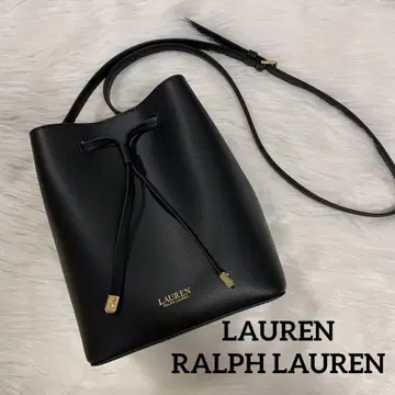 LAUREN RALPH LAUREN 새상품급 가죽 복조리 숄더백