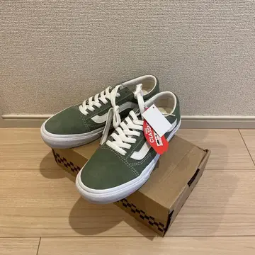 Vans 클래식 스니커즈 그린