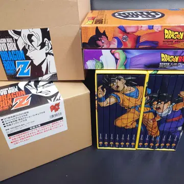 드래곤볼 Z DVD BOX Z편 vol.1 & vol.2 피규어 포함