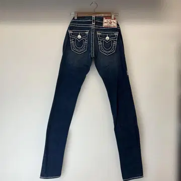 True Religion 스키니 데님 다크 블루 26