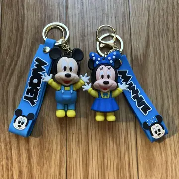 Disney 미키마우스 미니마우스 키링 파랑