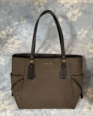 마이클코어스 MICHAEL KORS 토트백 여성용 브라운/블랙