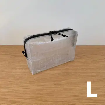박스 파우치 L 사이즈 DCF 다이니마 1.43oz 화이트