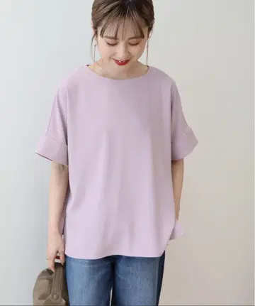 이지케어 + 접촉 냉감 백턱 반팔 풀오버