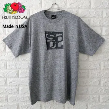 80년대 90년대 미국제 프룻 오브 더 룸 싱글 스티치 XL