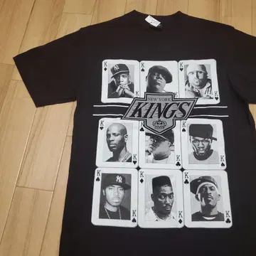 NEW YORK KINGS 래퍼 티셔츠