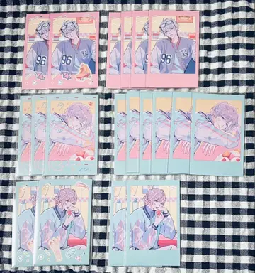 카노 쿠츠하 폴라로이드풍 카드 뉴 레트로 스타일 니지산지