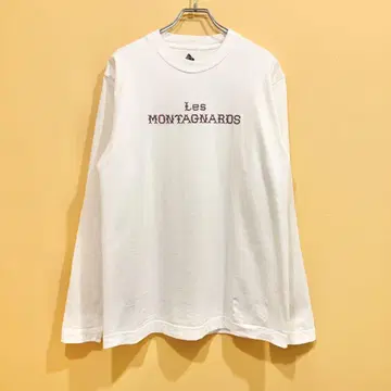 마운틴 리서치 긴팔 티셔츠 화이트 M