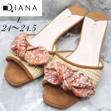 Diana 다이애나 2way 샌들 스카프 브라운 비트24 24.5