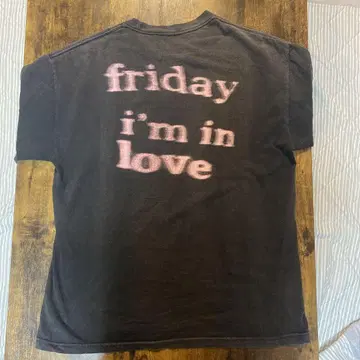 [ XL ] Pleasures 티셔츠 friday i'm in love