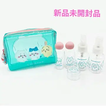 미개봉 새상품 치이카와 (먼작귀) 트래블 보틀 세트 그린