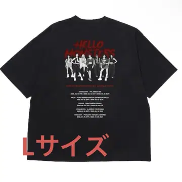 BABYMONSTER 투어 티셔츠 [B] 블랙 L