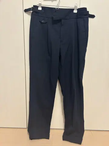 Wide Range 슬랙스 네이비