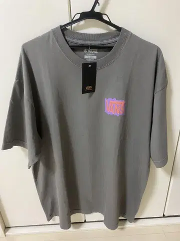 VANS 그레이 T셔츠