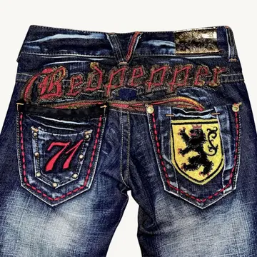 RED PEPPER Back design bootcut jeans