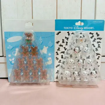 디즈니 빌딩 피규어 총 2종 세트