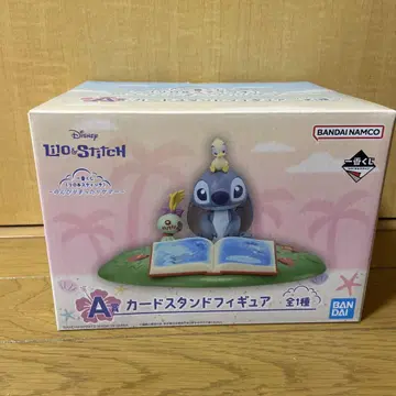 릴로 앤 스티치 카드 스탠드 피규어 제일복권 A상