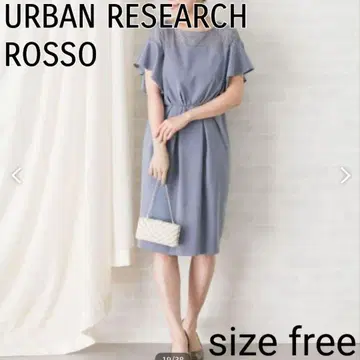 URBAN RESEARCH ROSSO 데콜테 레이스 드레스 포멀