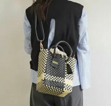 WOVEN 미니 숄더 토트백 2way 백