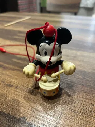 미키 디즈니 TOYSBOX 북과 나팔 레트로 완구