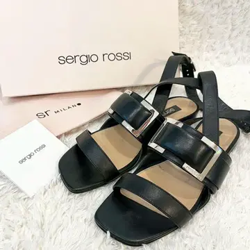 SERGIO ROSSI SR PRINCE 샌들 사이즈 38 25cm
