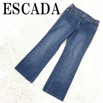 ESCADA 에스카다 스트레이트 데님 팬츠 중간색 36 B735