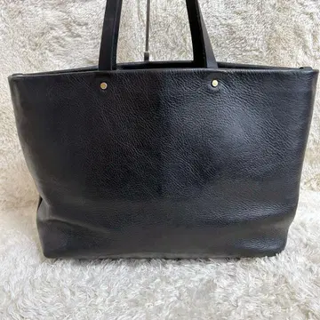 최고급품 헤르츠 토트백 후츠우 토트 가죽 대용량 주름 가죽 블랙