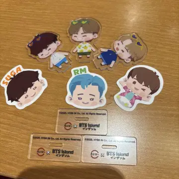 BTS Island 아크릴 스탠드 6개 세트