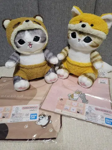 제일복권 모프 샌드 라스트 원 봉제 인형 2개 세트