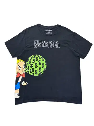Richie Rich 캐릭터 티셔츠 XL