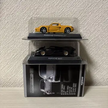 교쇼 1/64 포르쉐 6 2대 세트